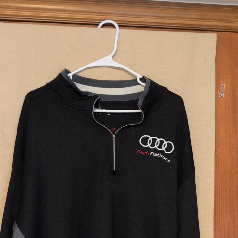 Audi Flatirons Boulder Colorado Magna Society ¼ Zip Pullover Sweatshirt Size 4XL